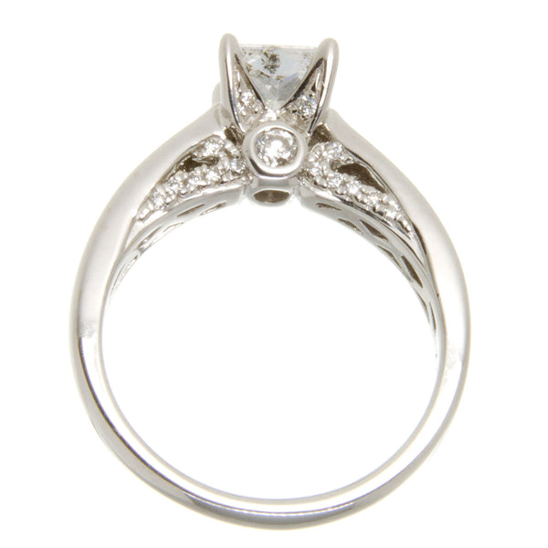 0.96ct Princess Cut Diamond Engagement Ring - Chicago Pawners & Jewelers