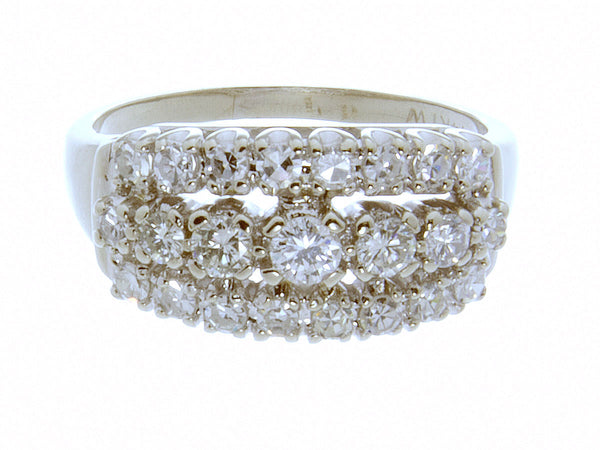1950s 1.00ct Diamond Anniversary Band Ring - Chicago Pawners & Jewelers