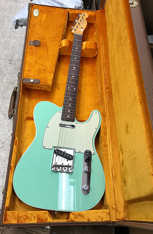Fender American Vintage '62 Custom Telecaster Surf Green - Chicago Pawners & Jewelers