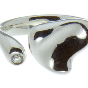Tiffany Elsa Peretti Full Heart Diamond Ring - Chicago Pawners & Jewelers
