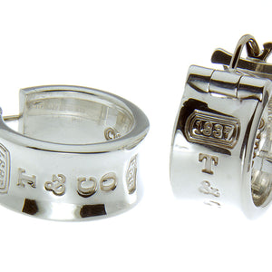 Tiffany & Co. 1837 Wide Hoop Earrings - Chicago Pawners & Jewelers