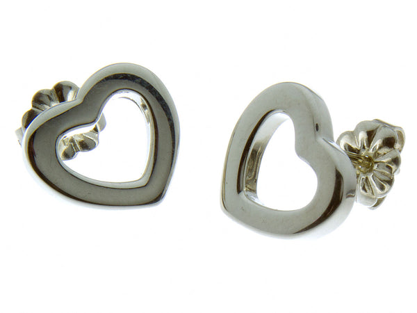 Tiffany Open Heart Earrings - Chicago Pawners & Jewelers