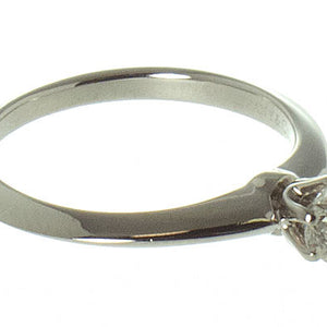 Tiffany Platinum Diamond 0.25ct Solitaire Engagement Ring - Chicago Pawners & Jewelers