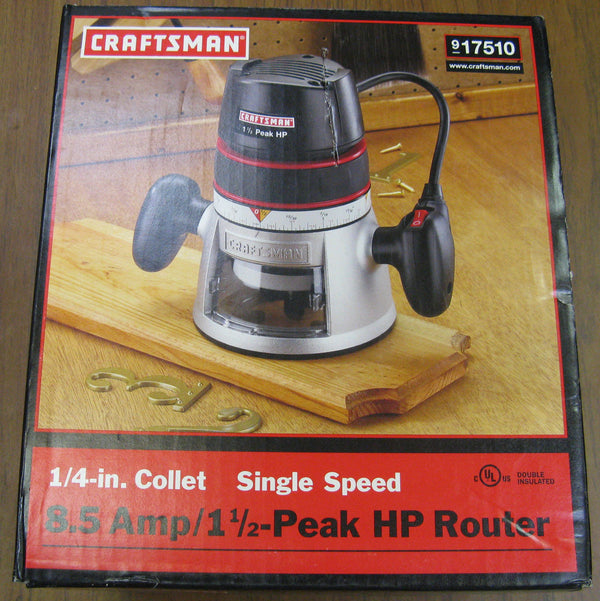 Craftsman 1 1/2hp 8.5 Amp Router - Chicago Pawners & Jewelers