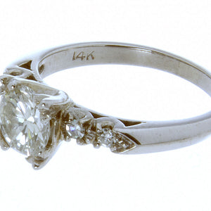 1950s 1.10ct Diamond Engagement Ring - Chicago Pawners & Jewelers