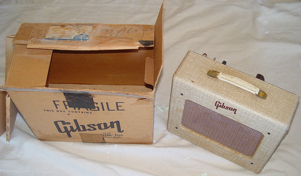 Gibson 1957 Les Paul Jr Amp GA-5 in Original Box - Chicago Pawners & Jewelers