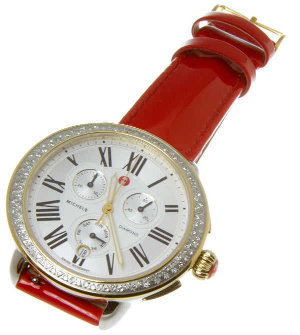 Michele Serein Chronograph Diamond Watch - Chicago Pawners & Jewelers