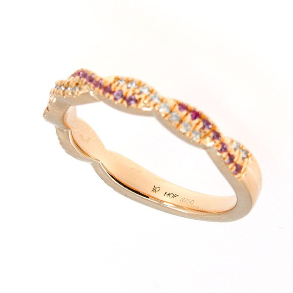 Hearts on Fire Harley Go Boldly Braided Power Band with Sapphires - Chicago Pawners & Jewelers