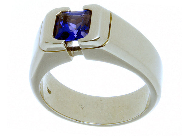Mens 2.00ct Tanzanite Ring by Ponce - Chicago Pawners & Jewelers