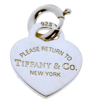 Tiffany & Co. Return to Tiffany Heart Tag Charm – Chicago Pawners ...
