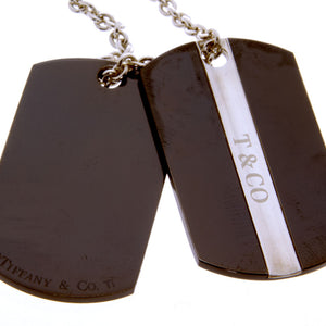 Tiffany & Co. T&Co. Double Tag Pendant - Chicago Pawners & Jewelers