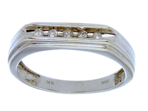 Channel Set Diamond Wedding Band - Chicago Pawners & Jewelers