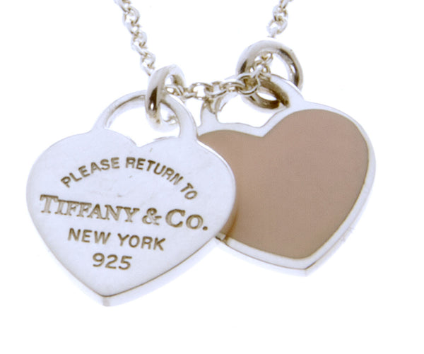 Tiffany & Co. Return to Tiffany Double Heart Tag Pendant - Chicago Pawners & Jewelers