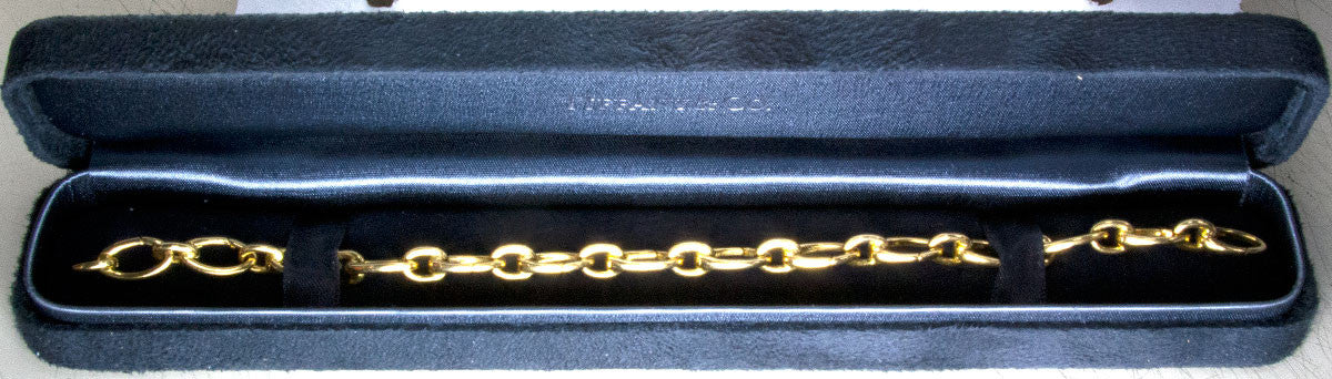 Tiffany 18K Gold Clasping Link Bracelet Chicago Pawners