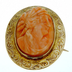 Antique Cameo Brooch - Chicago Pawners & Jewelers