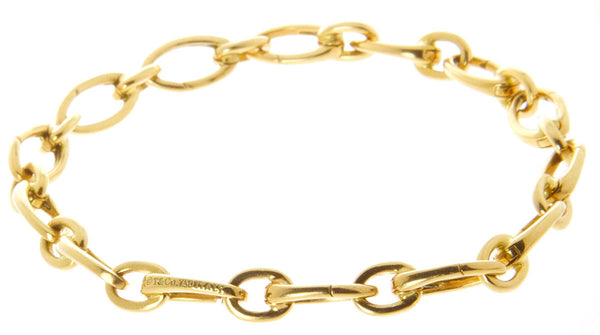Tiffany & Co. 18K Gold Clasping Link Bracelet - Chicago Pawners & Jewelers