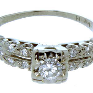 1950s Diamond Engagement Ring - Chicago Pawners & Jewelers