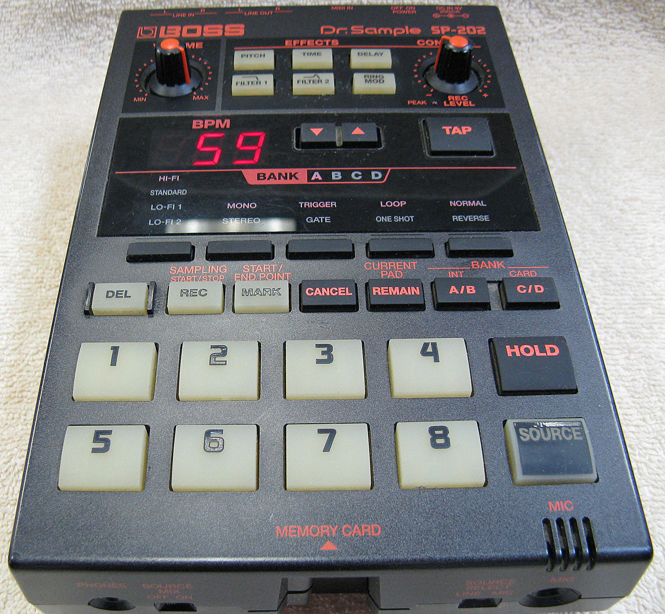 boss sampler pedal Boss Dr. Sample SP-202 Sampler