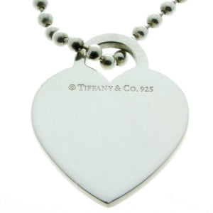 Tiffany & Co. Return to Tiffany Heart Tag on a Bead Necklace - Chicago Pawners & Jewelers