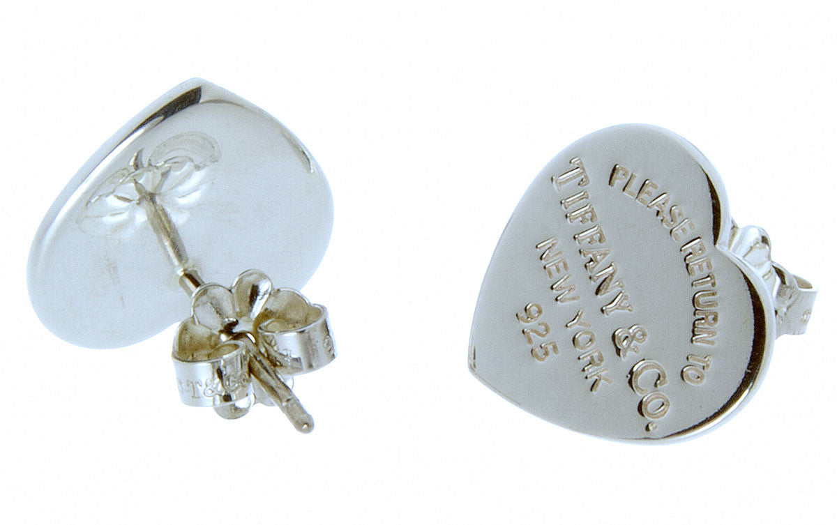 NEW Mini Heart Earrings Return to Tiffany & Co 925 Sterling - Etsy Finland