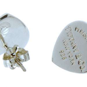 Tiffany & Co. Return to Tiffany Mini Heart Tag Earrings - Chicago Pawners & Jewelers