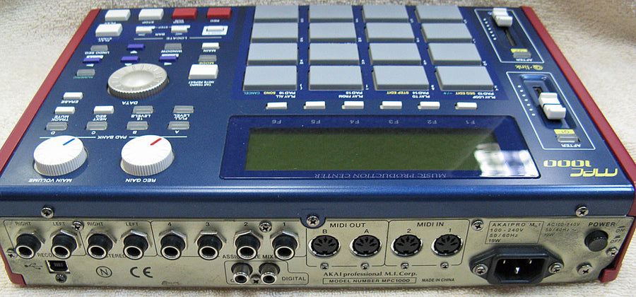 Akai MPC1000 Sampling Production Station – CPJ