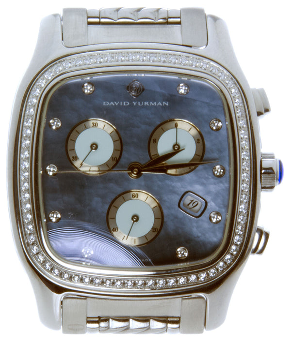 David Yurman Thoroughbred  Diamond Chronograph - Chicago Pawners & Jewelers