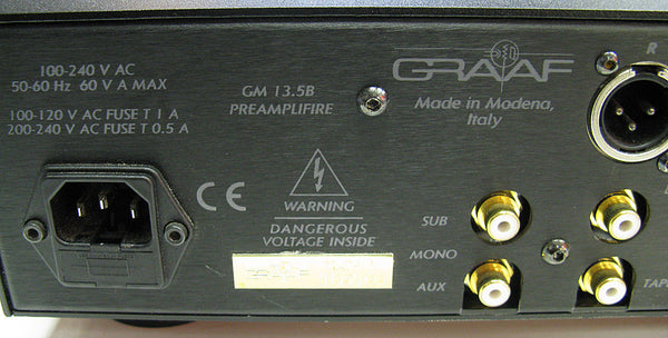 GRAAF GM 13.5b II Tube Preamplifier - Chicago Pawners & Jewelers