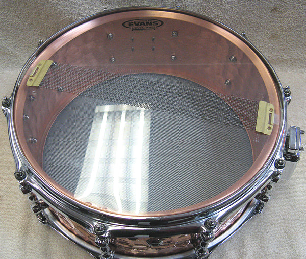 Crush Hand Hammered Copper 14"x6" Snare Drum - Chicago Pawners & Jewelers