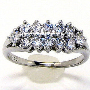 1950s 1.00ct Diamond Anniversary Band Ring - Chicago Pawners & Jewelers