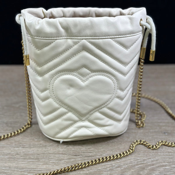 Gucci GG Marmont Mini Bucket Bag - Chicago Pawners & Jewelers