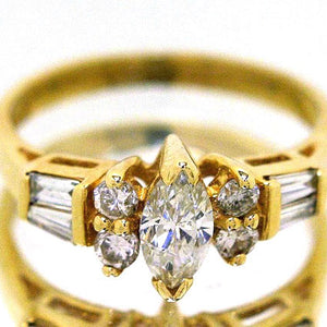 3/4ct Marquise Diamond Engagement Ring - Chicago Pawners & Jewelers
