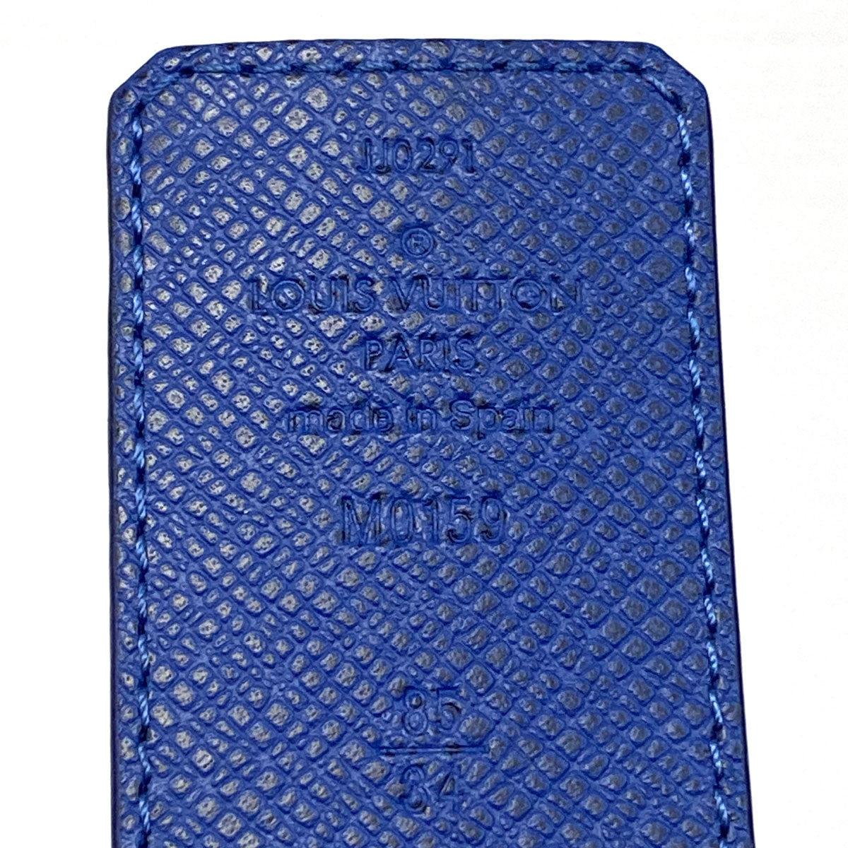Louis Vuitton Cobalt Blue Taiga & Monogram Canvas LV Initiales
