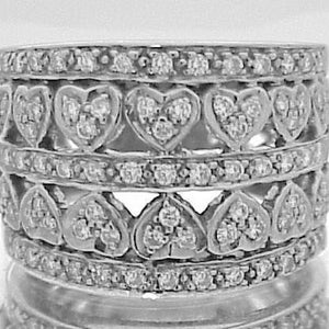 Designer 18K Diamond Band Ring - Chicago Pawners & Jewelers