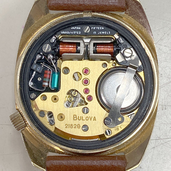 1970s Bulova Accutron 2182G Day Date - Chicago Pawners & Jewelers