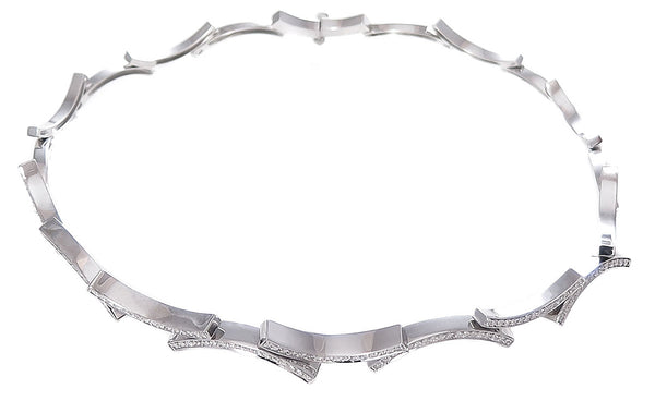 Diamond Choker Necklace by Alfieri & St. John - Chicago Pawners & Jewelers