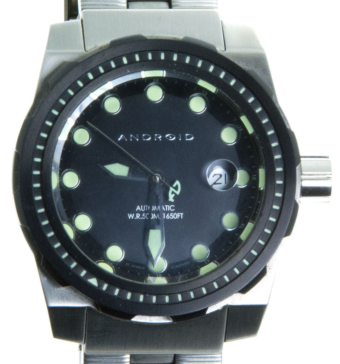 Android Automatic Watch Blue Android Stance Automatic Watch