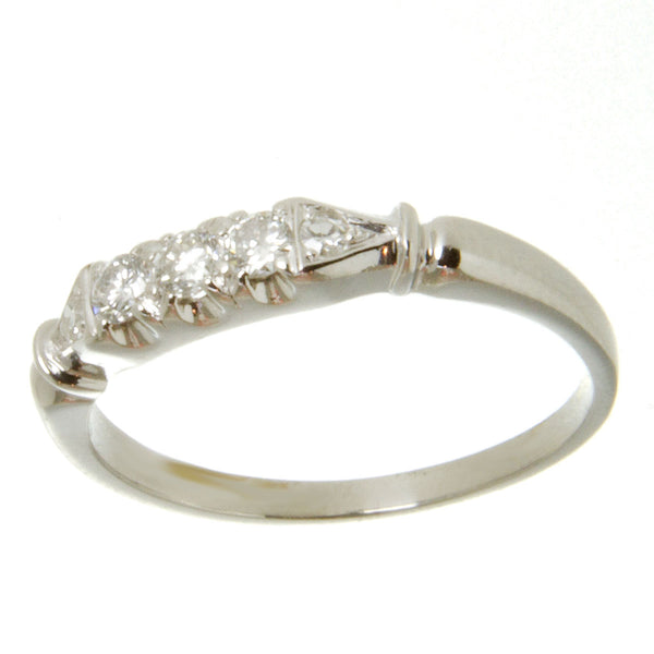 Art Deco Platinum Diamond Wedding Set - Chicago Pawners & Jewelers