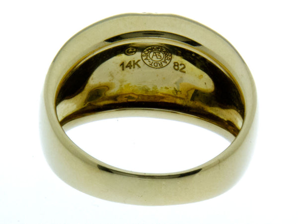 Asch Grossbardt Inlaid Gemstone Ring - Chicago Pawners & Jewelers