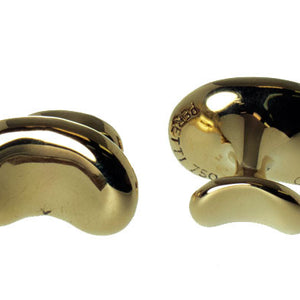 Tiffany Elsa Peretti 18kt Gold Bean Cufflinks - Chicago Pawners & Jewelers