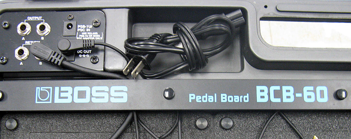 velcro on boss pedals Boss BCB-60 Pedal Board