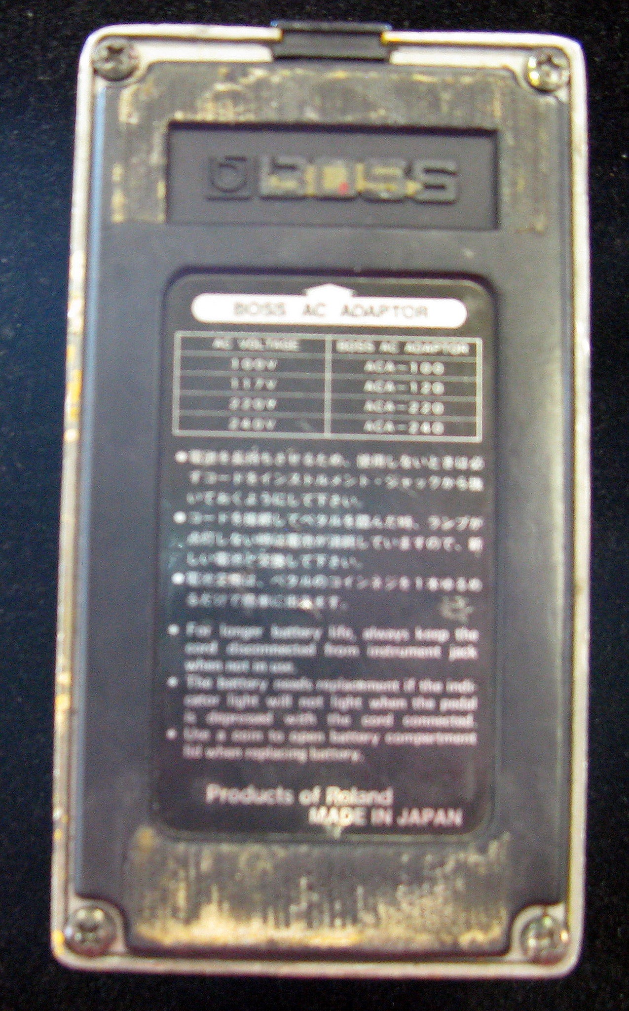 od1 pedal Boss OD-1 Overdrive Pedal