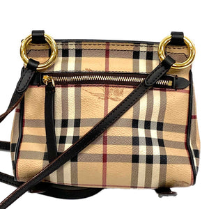 Burberry Haymarket Check Baby Bridle Crossbody Bag - Chicago Pawners & Jewelers