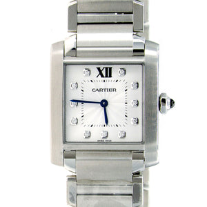 Cartier Tank Francaise Diamond Dial - Chicago Pawners & Jewelers