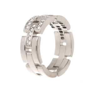 Cartier Maillon Panthere Diamond Band Ring - Chicago Pawners & Jewelers