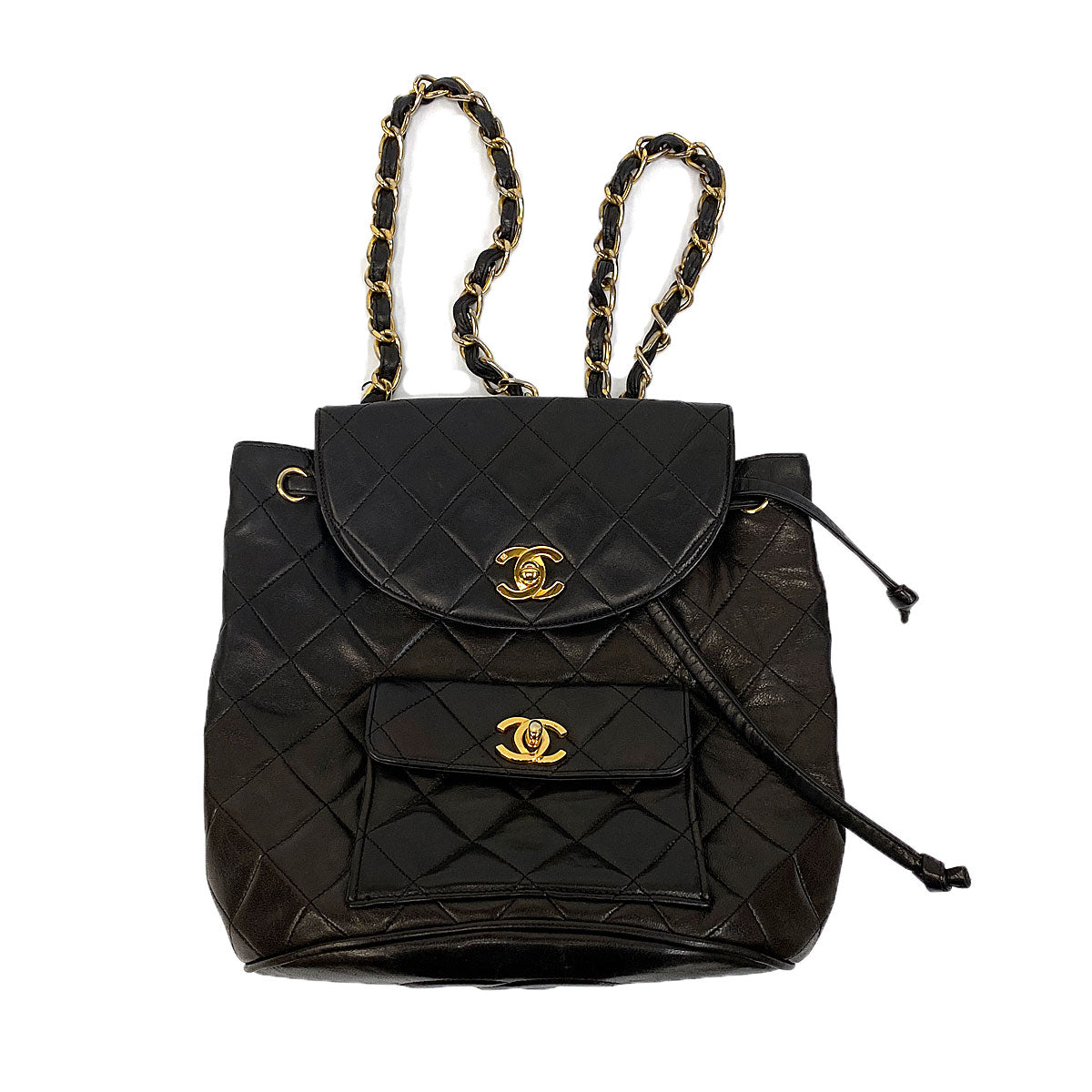 chanel small leather backpack Chanel Quilted CC Classic Small Backpack