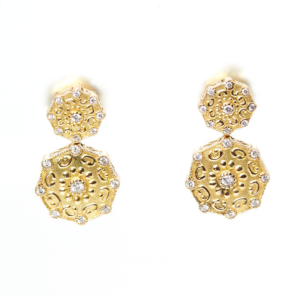 Charriol Celtique Diamond Earrings - Chicago Pawners & Jewelers
