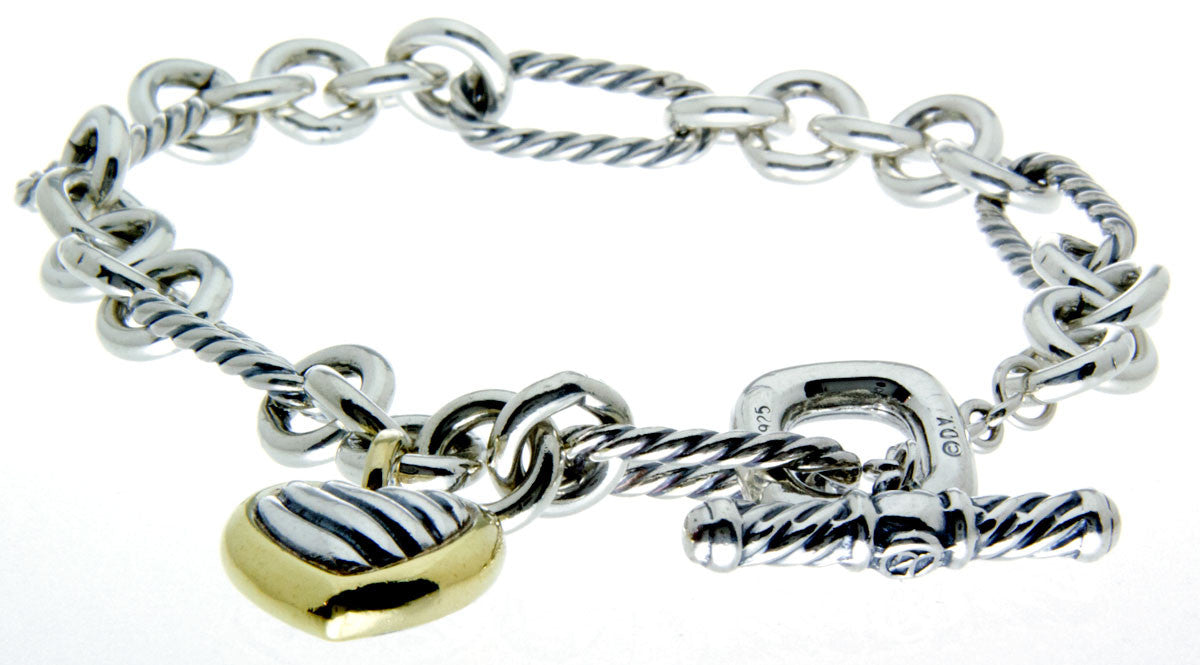 David yurman heart charm 2025 bracelet