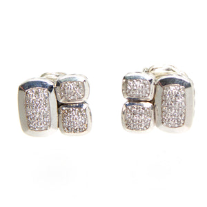 David Yurman Confetti Diamond Earrings - Chicago Pawners & Jewelers