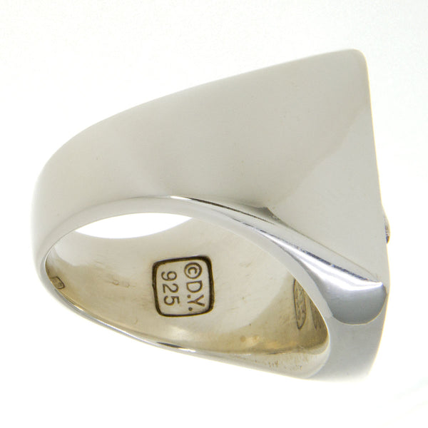 David Yurman Petrvs Bee Signet Ring with Black Diamonds - Chicago Pawners & Jewelers